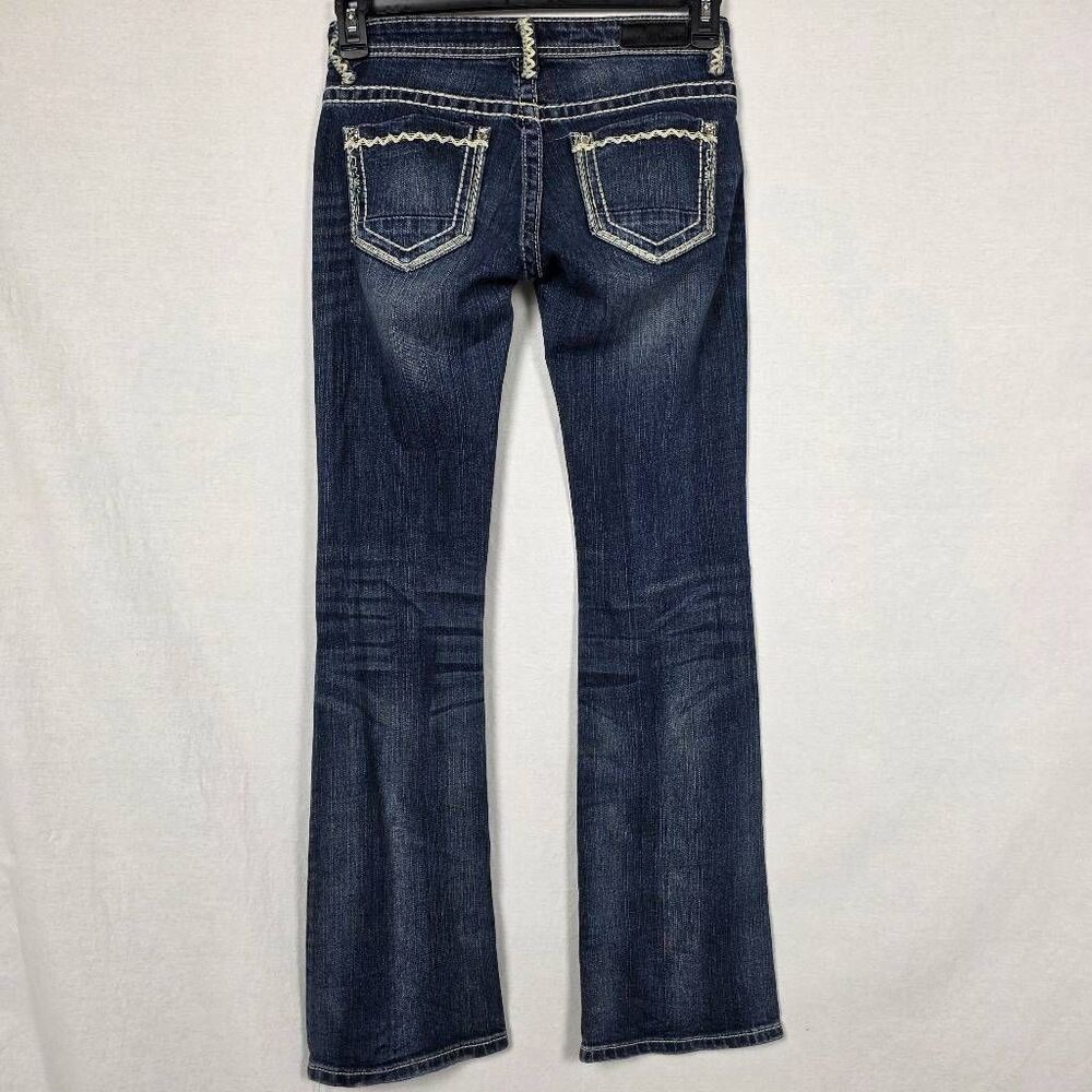 Daytrip Leo Bootcut Jeans Women’s 26R Dark Wash - Picture 5 of 9